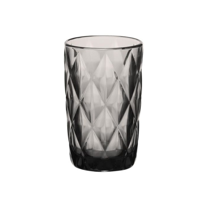 Ποτήρι Σωλήνας 33cl Κare Γκρι (Σετ 6 τεμ)