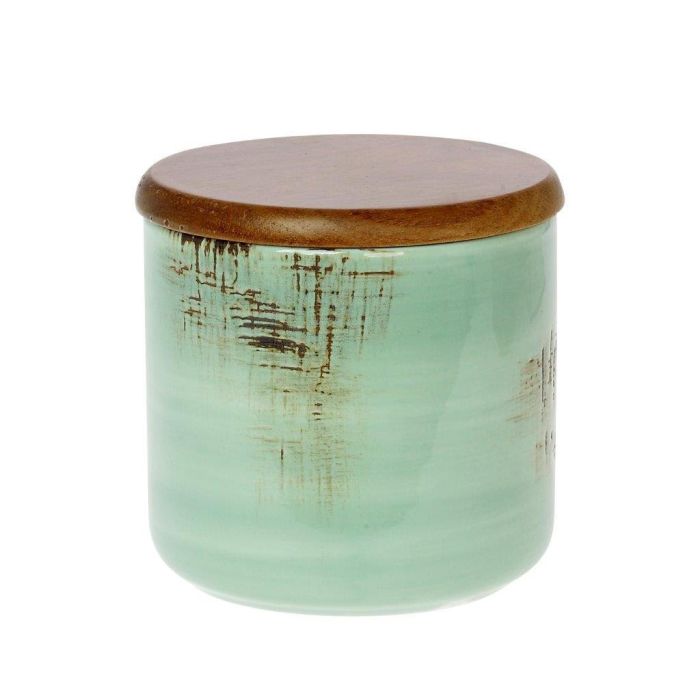 Πορσελάνινο Δοχείο για Καφέ Country Green