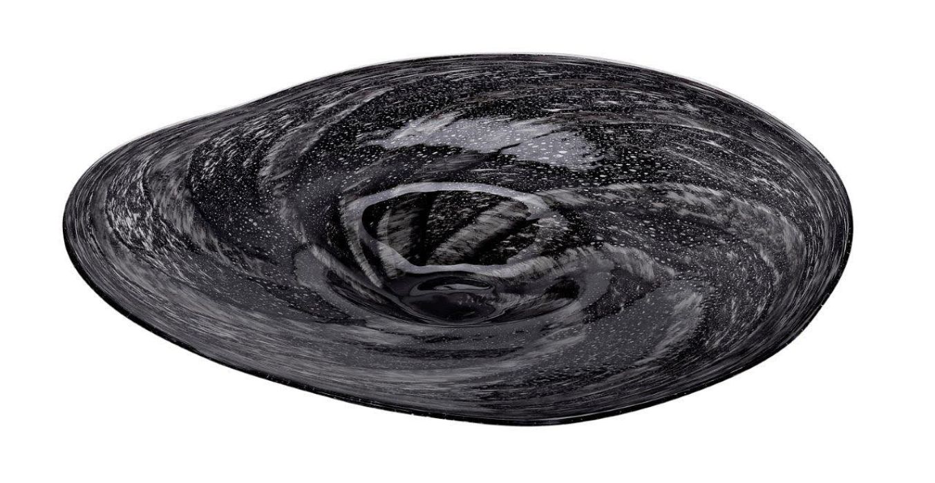 Διακοσμητική Rock Γυάλινη Πιατέλα