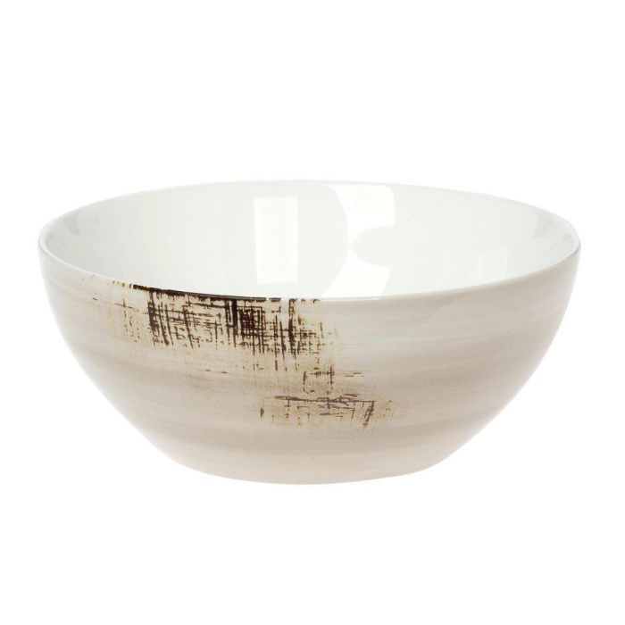 Στρογγυλή Σαλατιέρα Πορσελάνης Country Greyz