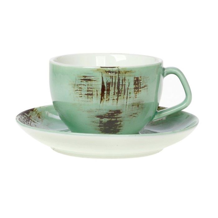 Πορσελάνινο Φλυτζάνι Καπουτσίνο Country Green