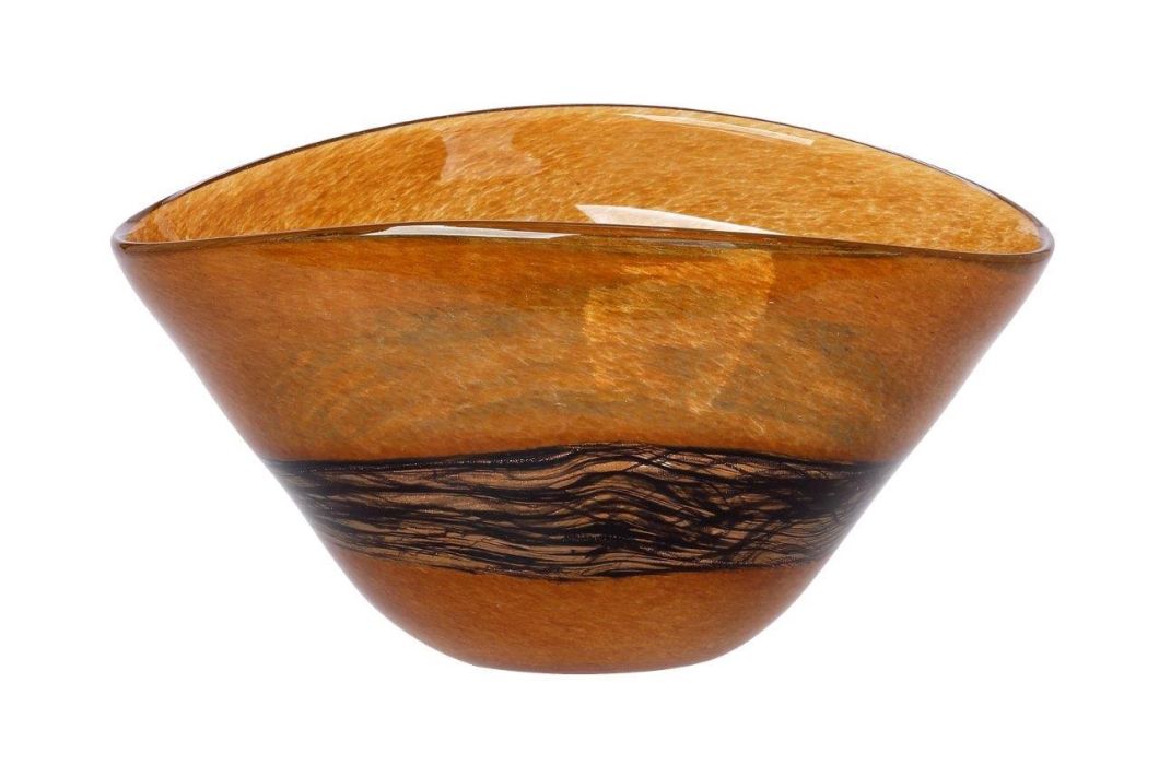 Διακοσμητικό Μπωλ Γυάλινο Holia