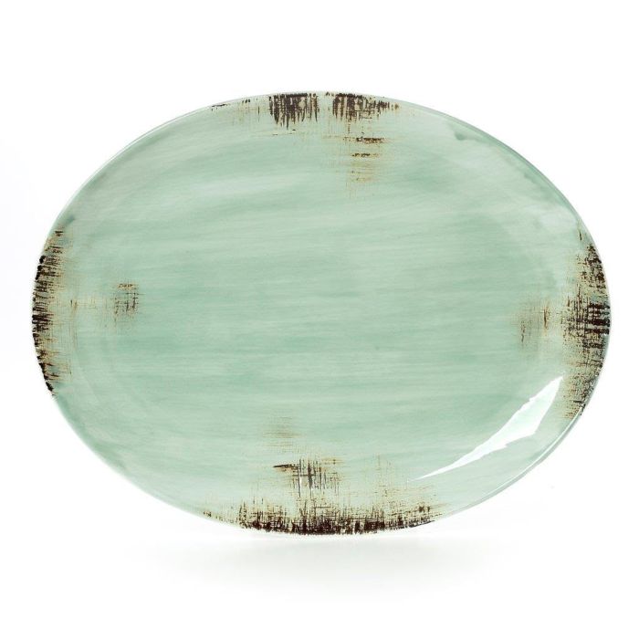 Πιατέλα Σερβιρίσματος Οβάλ από Πορσελάνη